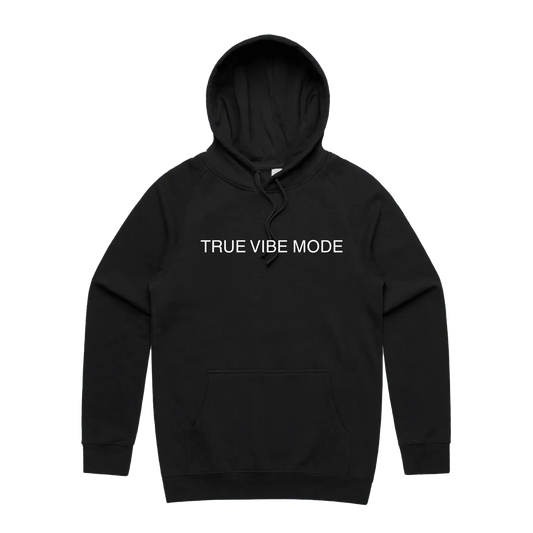 Black front flat lay