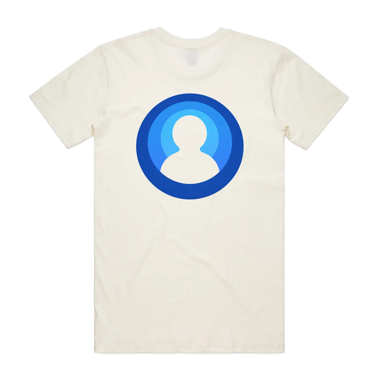 Staple Tee — Reset — Blue