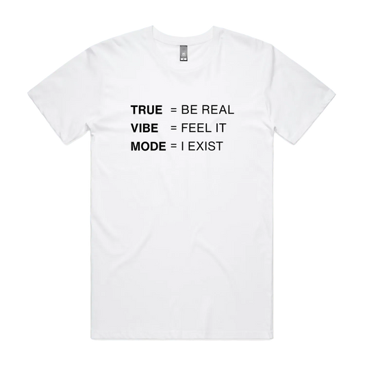 White front flat lay